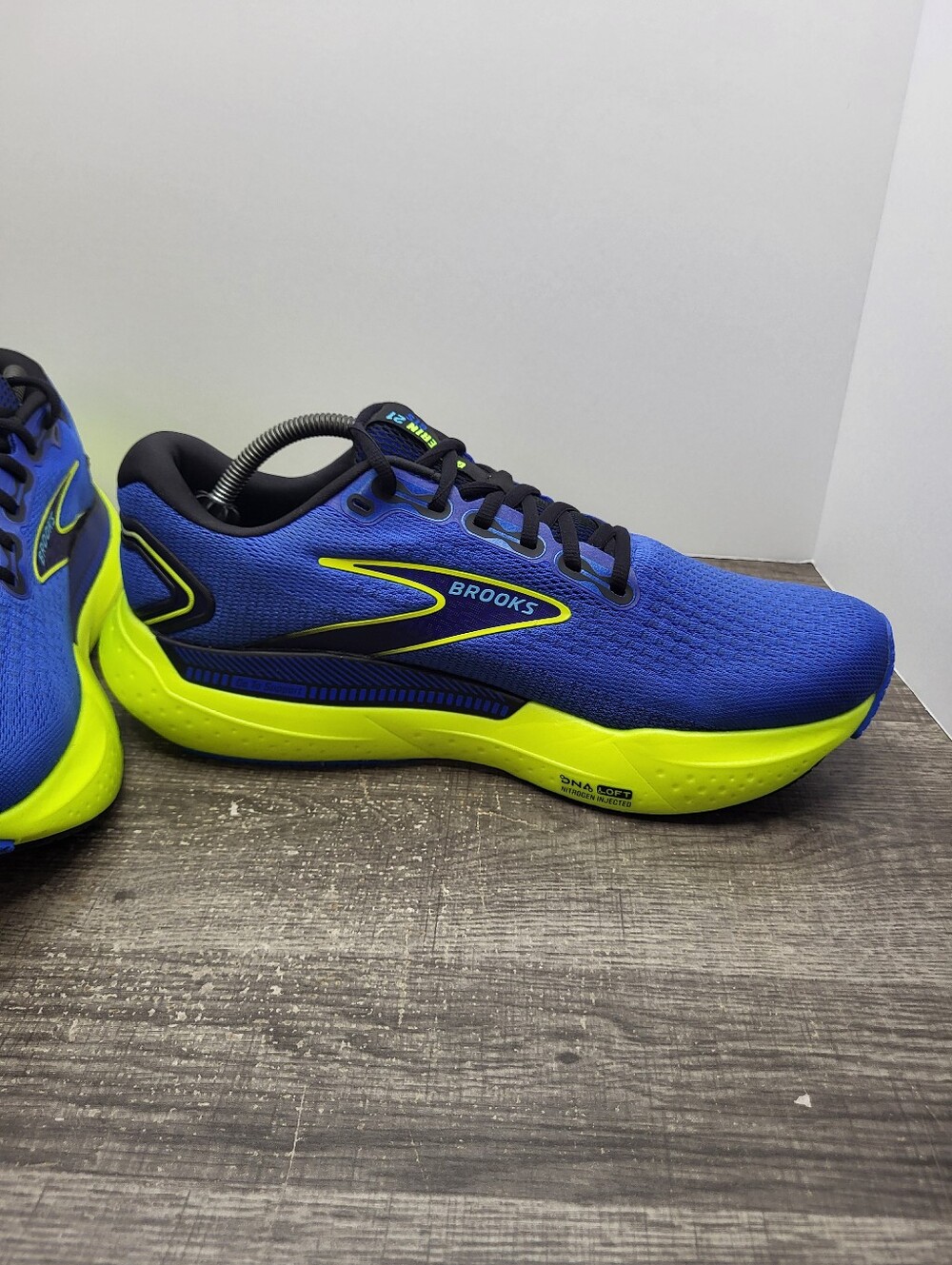 Brooks Glycerin GTS 21 Shoes Blue Cushion Support Running Mens Size 11.5 D - Picture 3 of 10